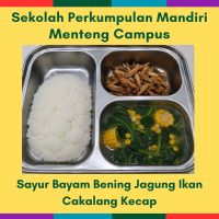 10 Aug Mon - Sayur Bayam Bening Jagung Ikan Cakalang Kecap (MC)