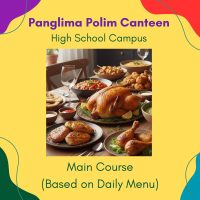 Main Course - Based on Daily Menu (PC)