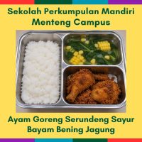 16 Sep Wed - Ayam Goreng Serundeng Sayur Bayam Bening Jagung (MC)