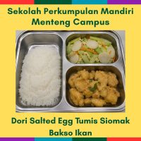 19 Aug Wed - Dori Salted Egg Tumis Siomak Bakso Ikan (MC)