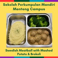 20 Aug Thu - Swedish Meatball with Mashed Potato & Brokoli (MC)