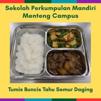 21 Jul Tue - Tumis Buncis Tahu Semur Daging (MC)