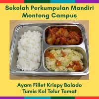 28 Jul Tue - Ayam Fillet Krispy Balado Tumis Kol Telur Tomat (MC)