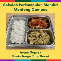 29 Jul Wed - Ayam Geprek Tumis Tauge Tahu Kucai (MC)