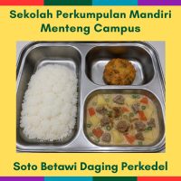 3 Aug Mon - Soto Betawi Daging Perkedel (MC)