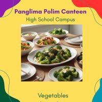 Vegetables - Based on Daily Menu (PC)